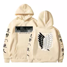 Sudadera Con Capucha Anime Ataque A Los Titanes Aot Levi Ack