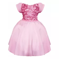 Vestido Festa Infantil Menina Criança Lindo Premium Veneza