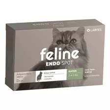 Antiparasitario Feline Endospot Tópico Para Gatos 0,8ml