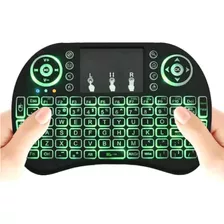 Mini Teclado Controle Wireless Usb Sem Fio Tv Not Pc Game