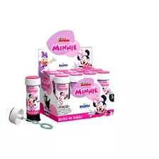 12 Bolinhas De Sabão Bolha Lembrancinha Minnie Festa Minnie 