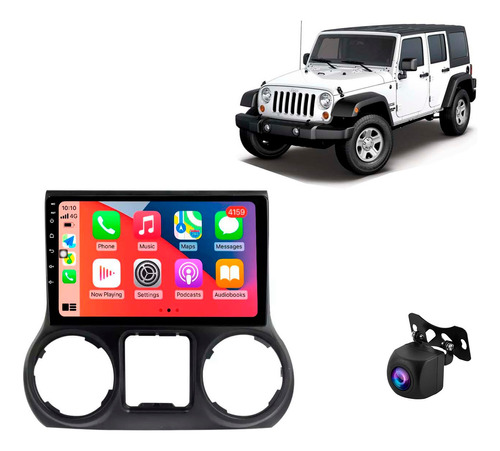 Auto Estereo Jeep Wrangler 2011-16 Carplay 2+32 Gb Android