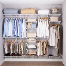 Armário Aramado Kit 50 - Closet Ou Quarto Branco