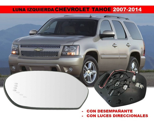 Luna Izquierda C/desem C/direc Chevrolet Tahoe 2007-2014  Foto 2