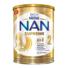 Fórmula Infantil Nestlé Nan Supreme 2 Em Lata 800g