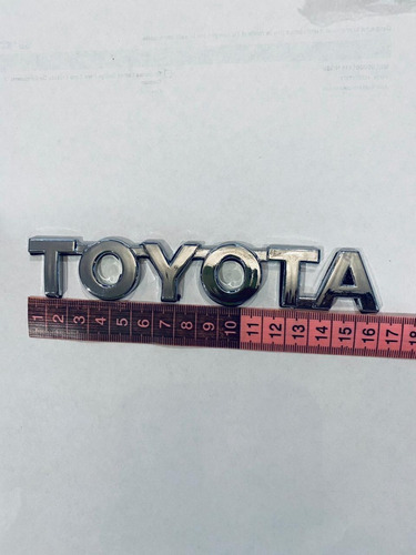 Emblema Letra Toyota Todos Los Modelos Foto 3