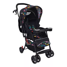 Carriola T-max Negra Trendy Kids