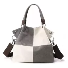 Bolso Bandolera Para Mujer De Algodón Canvas Patchwork