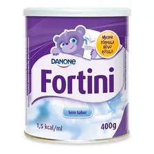 Fórmula Infantil Em Pó Sem Glúten Danone Fortini Plus Sabor Without Flavor En Lata De 400g - 3 A 10 Anos