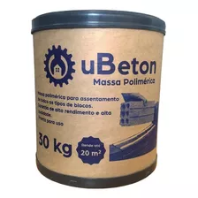 Ubeton Argamassa Polimérica - 10 Un 30kg - 300kg