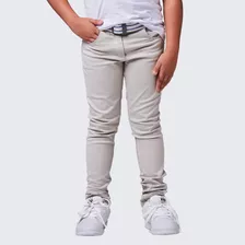 Calça Jeans Masculina Infantil Meninos Com Regulador