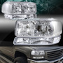 For Gmc Yukon/sierra 1500 2500 Smoke Headlights+bumper L Mmi