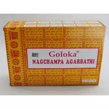 Incenso Massala Nagchampa Agarbathi Goloka 12 Cxs De 15g