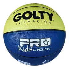 Balón Baloncesto Golty Pro Training Cyclon Niño Talla 5-azul Color Azul