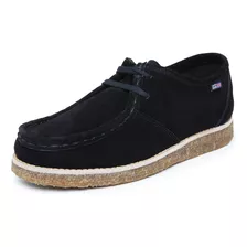 Sapato London Black Solado Crepe Escuro