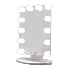 Espejo Led Maquillaje Tactil 18w 3 Tonos De Luz Regulable