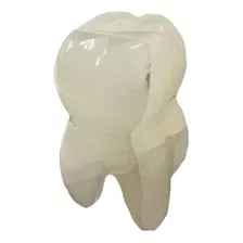 Estatua Con Forma De Molar Porta Lápices Tallada En Mármol 