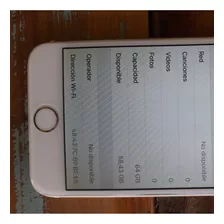  iPhone 6 64 Gb Oro Usado Muy Buen Estado