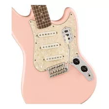 Guitarra Eléctrica Squier By Fender Paranormal Cyclone De Álamo Shell Pink Brillante Con Diapasón De Laurel Indio