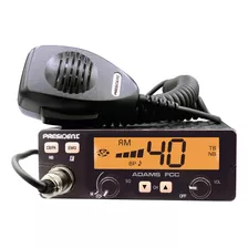 President Adams Fcc Cb Radio. Lcd Grande Con 7 Colores, Acc.