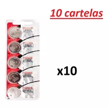 Bateria Maxell Cr2032- 10 Cartelas C/ 5 Unidades Em Cada