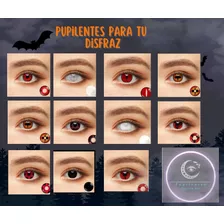 Pupilentes Para Disfraz De Halloween 