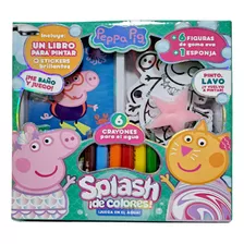 Juega En El Agua Con Peppa Pig Y Si Splash De Colores 