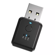 Mini Adaptador Bluetooth Usb 5.0 Conector Pendrive Carro Som