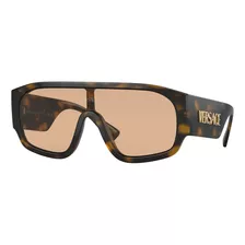 Lentes De Sol Versace Ve4439 108/73 Havana Light Brown