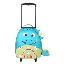 Mochila Con Ruedas Infantil Dinosaurio Infanti Bts23