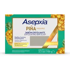 Jabón Asepxia Piña - Ilumina Y Matifica Tu Rostro Momento De Aplicación Día/noche Tipo De Piel Piel Mixta Y Grasa