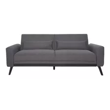 Sofa Cama 3 Cuerpos Kalevi Color Gris