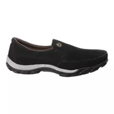 Sapatilha Mocassim Slip Verão Campero Masculino 100% Couro