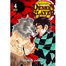 Mangá Demon Slayer Kimetsu No Yaiba Vol 4