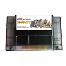 Cartucho De Super Nitendo Snes Multijogos 1200 In 1