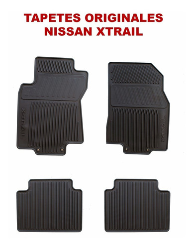 Tapetes Originales Nissan Xtrail 2000-2018 Vinil Mejor Preci Foto 2