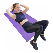 Colchonete Eva Tapete Yoga Academia Fitness Exercícios 20mm Cor Lilás