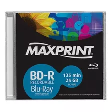 Disco Virgem Bd-r Maxprint De 6x