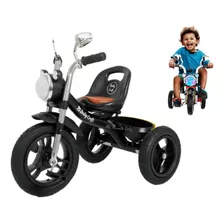 Triciclo Moto Para Niños Con Luz Frontal Llantas Grandes