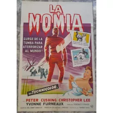 Afiche - Original- La Momia - Cristopher Lee-1959
