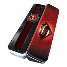 Relógio Dc Watch Collection: Man Of Steel - Edição 07