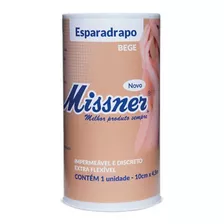 Esparadrapo Impermeável Bege 10cm X4,5m Missner 01 Unidade