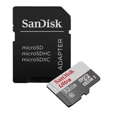 Cartão De Memória Sandisk Ultra Sd 32gb Sdsquns-032g-gn3ma