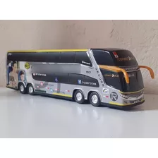 Miniatura Ônibus Rode Rotas 4 Eixos 