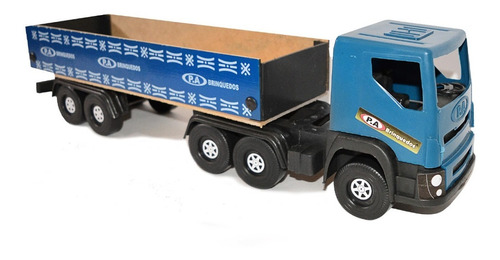 Caminhão Truck Baú Coca Cola Madeira E Plastico Brinquedo 26x70cm