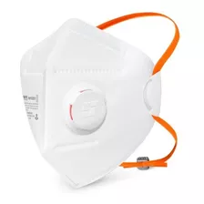 Respirador Blanco Con Valvula N95 X 10und Insafe 1020v