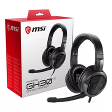 Auriculares Gamer Msi Immerse Gh30 V2 Pc C/micrófono Pcreg