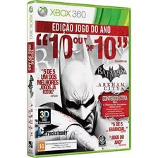 Batman Arkhan City Xbox 360 Original - Edição Jogo Do Ano