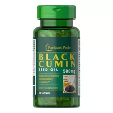 Puritan's Pride | Black Cumin Seed Oil | 500mg | 60 Softgels