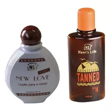  Loção New Love E Bronzeador Tanned Nawts Life Corpo Fragrância Sim Tipo De Embalagem Frasco